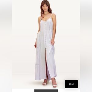 NWT - light purpleish maxi dress - NY&CO size small